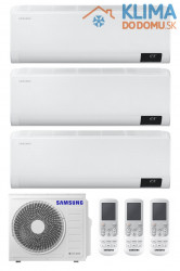 Multisplit SAMSUNG (3,5 / 2,0 / 2,0 kW) Comfort + Comfort + Comfort - AR12TXFCAWKNEU/AR07TXFCAWKNEU/AR07TXFCAWKNEU + AJ068MCJ3EH/EU