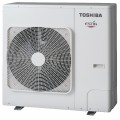 Vzduchovo-tepelne cerpadlo TOSHIBA ESTIA (11,20 kW) HWS-1404XWHT6-E(1) + HWS-1104H-E(1) Vonkajsia